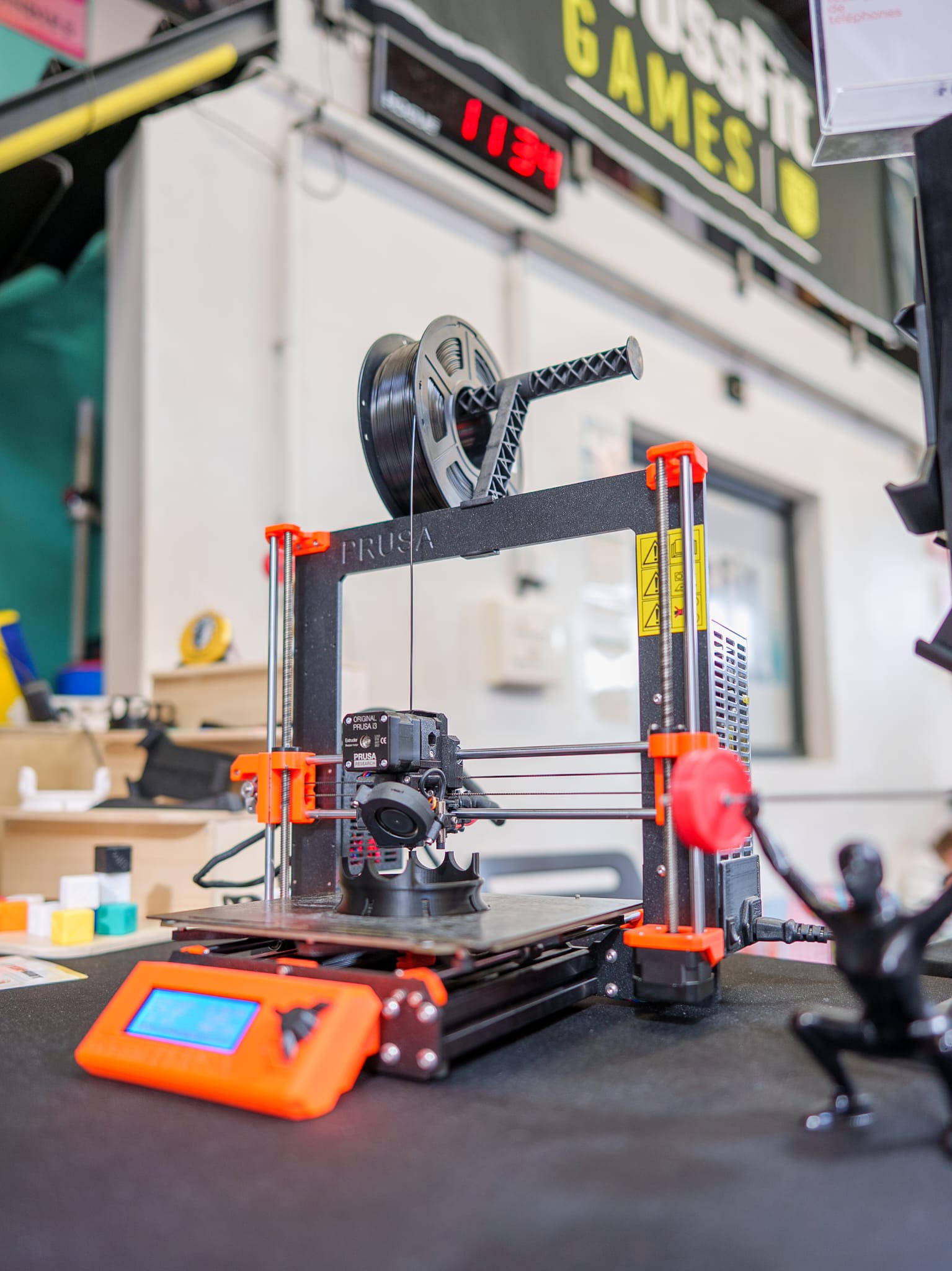 Une de nos imprimantes 3D en production