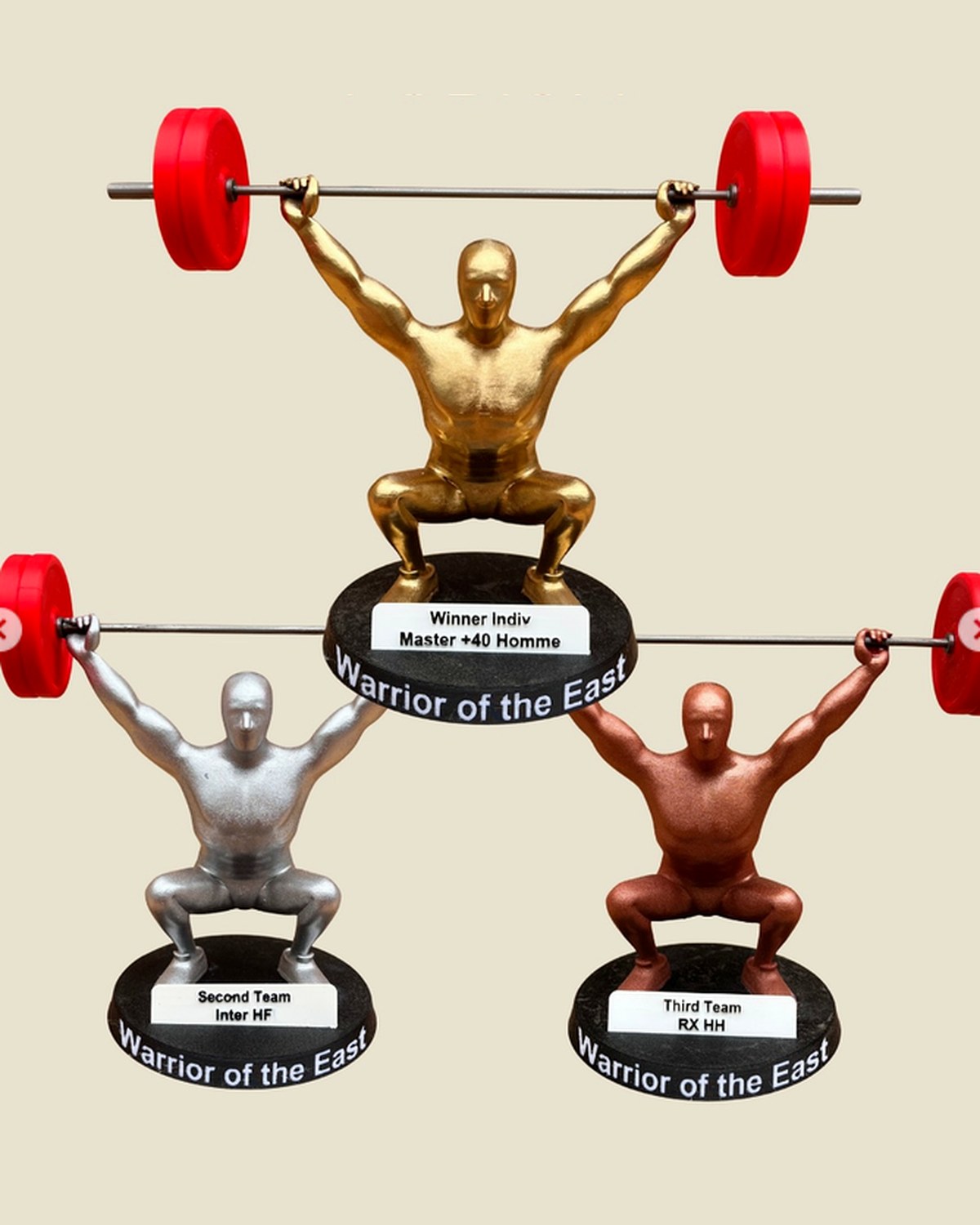 Warrior of the East — podium de figurines